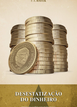 Capa do livro - Desestatização do Dinheiro