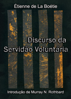 Capa do livro - O Discurso da Servidão Voluntária