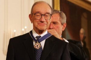 Greenspan foi o perfeito presidente do Fed. Isso não é um elogio